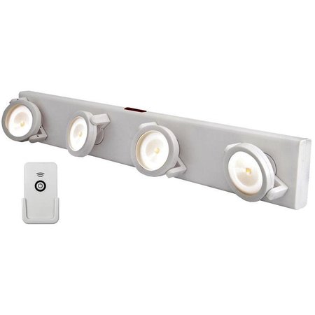 WESTEK Under Cabinet Track Light, 4085 W, 4Lamp, LED Lamp, 75 Lumens Lumens, 3000 K Color Temp LPL704